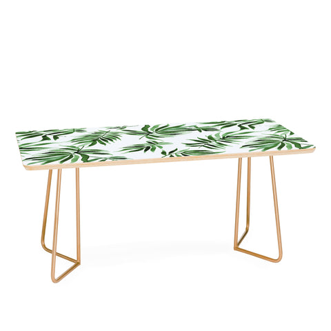 Marta Barragan Camarasa Watercolor green leaf Coffee Table