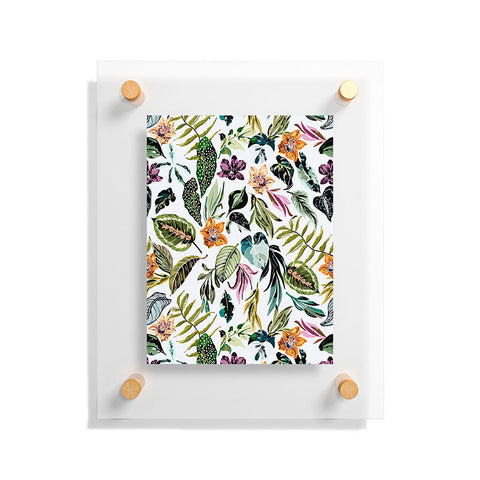 Marta Barragan Camarasa Wild colorful jungle FN5 Floating Acrylic Print