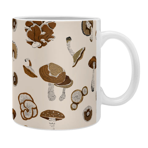 Marta Barragan Camarasa Wild forest mushrooms 2 Coffee Mug
