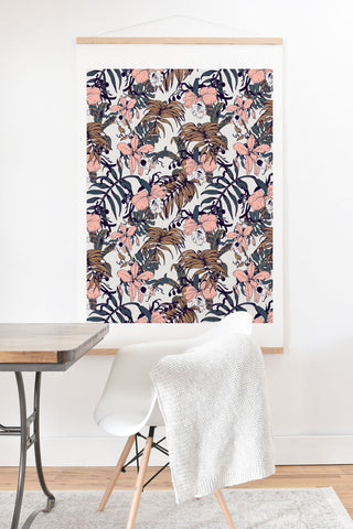 Marta Barragan Camarasa Winter in the jungle Art Print And Hanger