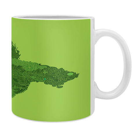 Martin Bunyi Beta Green Coffee Mug