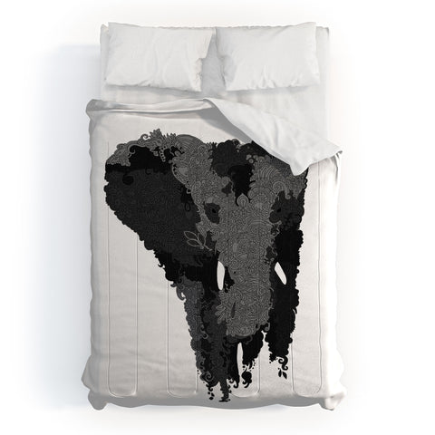 Martin Bunyi Elephant Gray Comforter