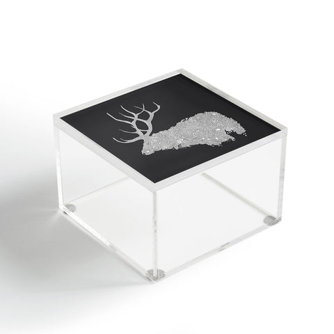 Martin Bunyi Elk White Acrylic Box
