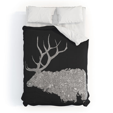 Martin Bunyi Elk White Comforter