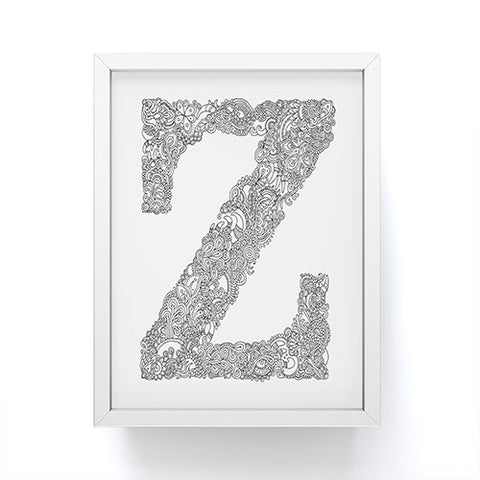 Martin Bunyi Isabet Z Framed Mini Art Print