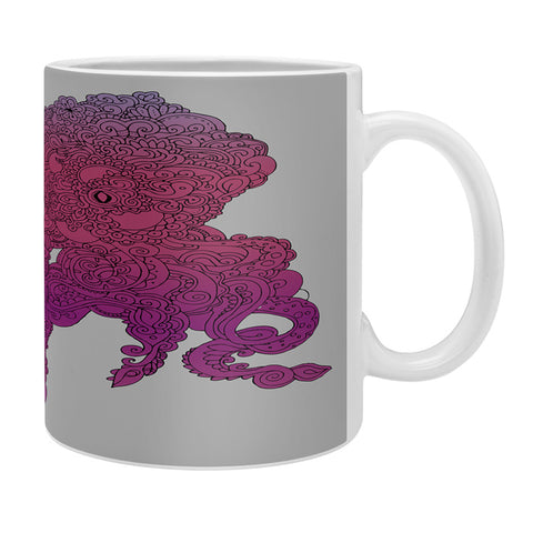 Martin Bunyi Octopus Purple Coffee Mug