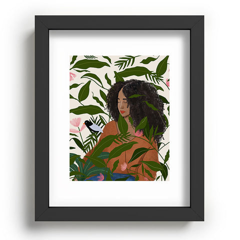 mary joak Aanu the plant lady Recessed Framing Rectangle