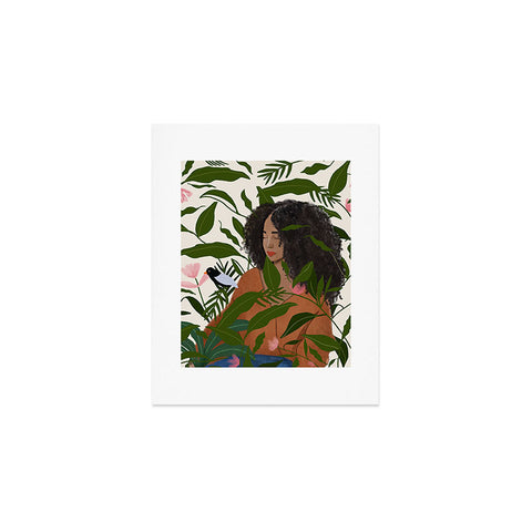 mary joak Aanu the plant lady Art Print