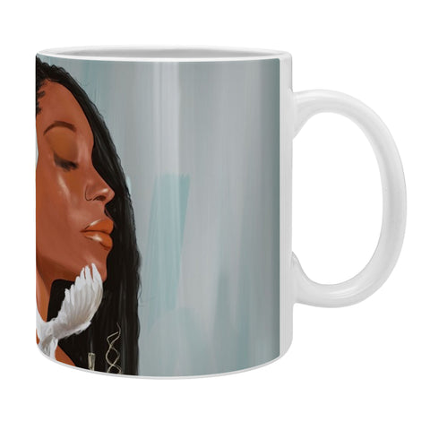 mary joak Girl in a bow Coffee Mug
