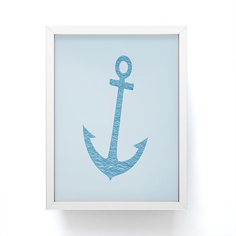 Matt Leyen Anchors Awaves Framed Mini Art Print