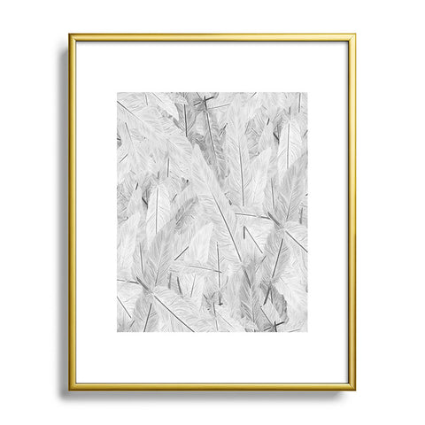 Matt Leyen Feathered Light Metal Framed Art Print