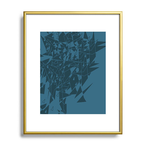 Matt Leyen Glass BG Metal Framed Art Print