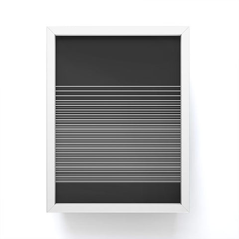 Matt Leyen Gradient Dark Framed Mini Art Print