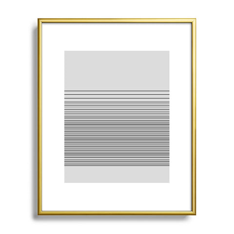 Matt Leyen Gradient Light Metal Framed Art Print