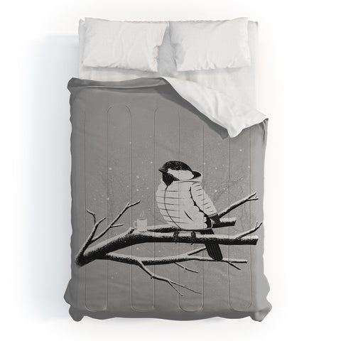 Matt Leyen North For The Winter Grey Comforter