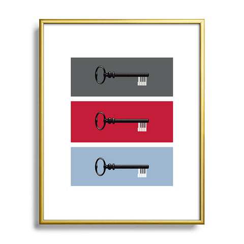 Matt Leyen The Key Metal Framed Art Print