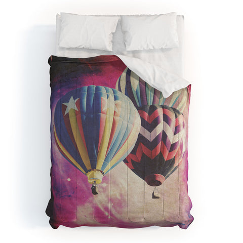 Maybe Sparrow Photography Balloons In Space Comforter