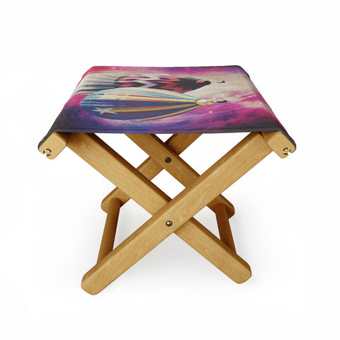 Maybe Sparrow Photography Balloons In Space Folding Stool