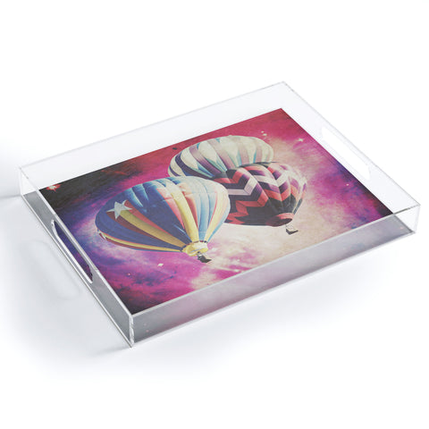 Maybe Sparrow Photography Balloons In Space Acrylic Tray