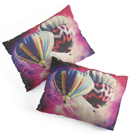 Maybe Sparrow Photography Balloons In Space Pillow Shams