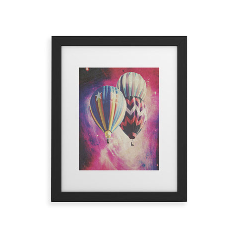 Maybe Sparrow Photography Balloons In Space Framed Art Print
