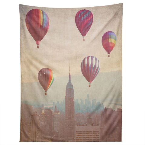 Maybe Sparrow Photography Balloons Over Midtown Tapestry