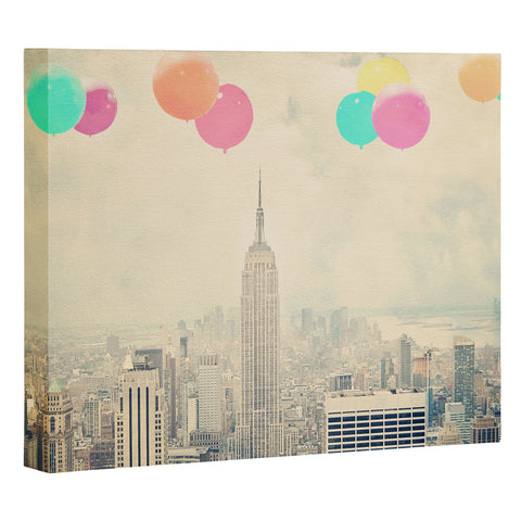 Maybe Sparrow Photography Balloons Over The City Art Canvas