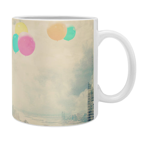 Maybe Sparrow Photography Balloons Over The City Coffee Mug
