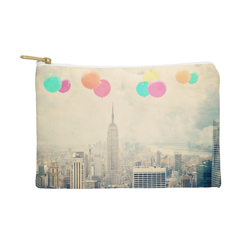 Maybe Sparrow Photography Balloons Over The City Pouch