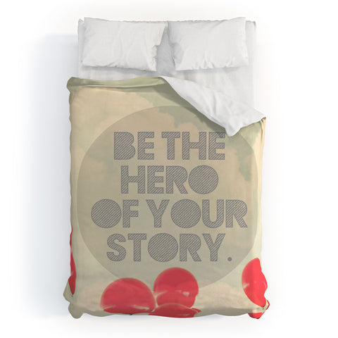 Maybe Sparrow Photography Be The Hero Duvet Cover