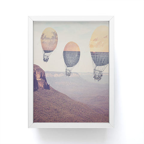 Maybe Sparrow Photography Canyon Balloons Framed Mini Art Print
