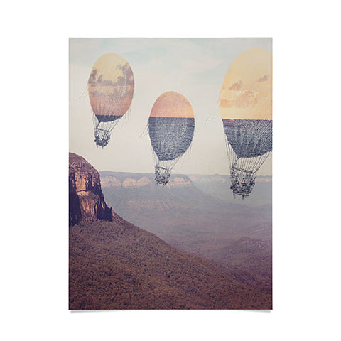 Maybe Sparrow Photography Canyon Balloons Poster