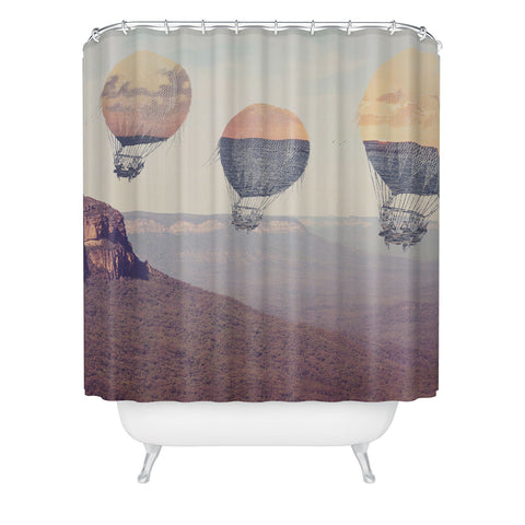 Maybe Sparrow Photography Canyon Balloons Shower Curtain