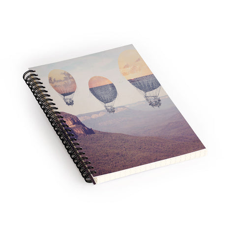 Maybe Sparrow Photography Canyon Balloons Spiral Notebook