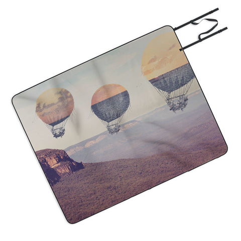 Maybe Sparrow Photography Canyon Balloons Picnic Blanket