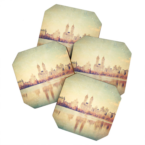 Maybe Sparrow Photography Central Park Mirror Coaster Set