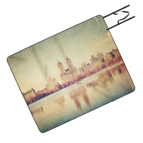 Maybe Sparrow Photography Central Park Mirror Picnic Blanket