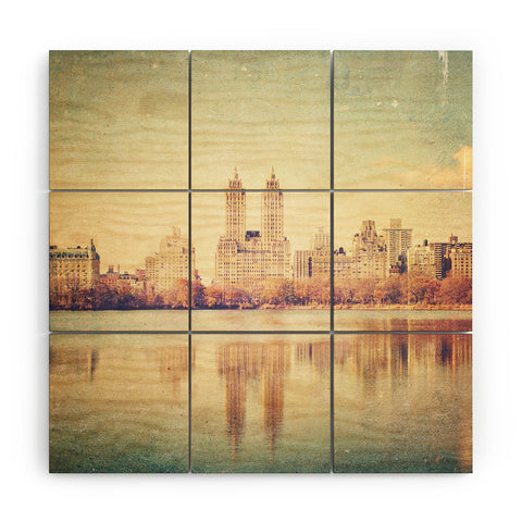 Maybe Sparrow Photography Central Park Mirror Wood Wall Mural