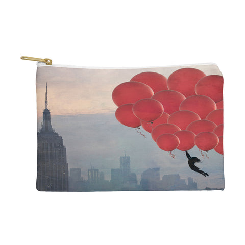Maybe Sparrow Photography Floating Over The City Pouch