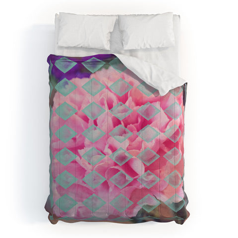 Maybe Sparrow Photography Floral Diamonds Comforter