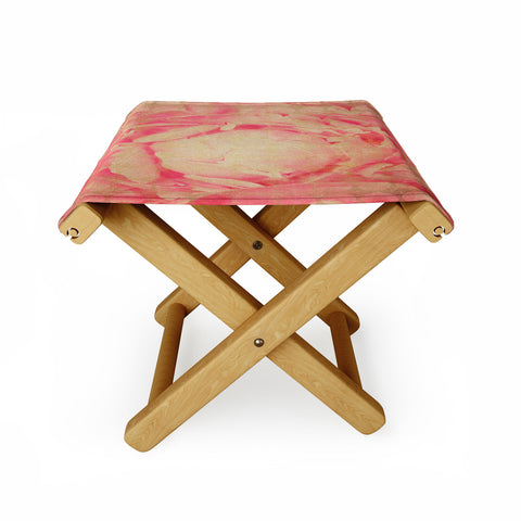Maybe Sparrow Photography Flowered Dots Folding Stool