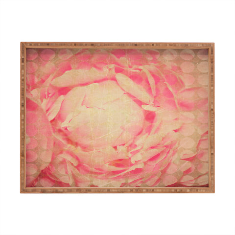 Maybe Sparrow Photography Flowered Dots Rectangular Tray