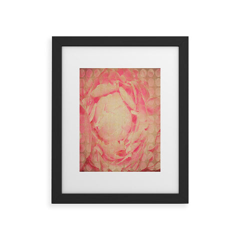 Maybe Sparrow Photography Flowered Dots Framed Art Print