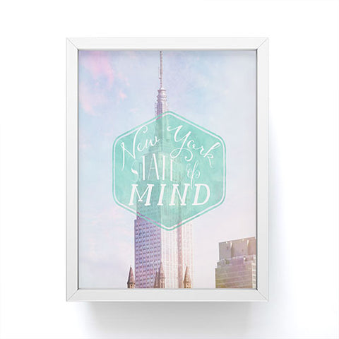 Maybe Sparrow Photography New York State of Mind Framed Mini Art Print