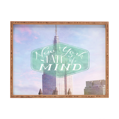Maybe Sparrow Photography New York State of Mind Rectangular Tray