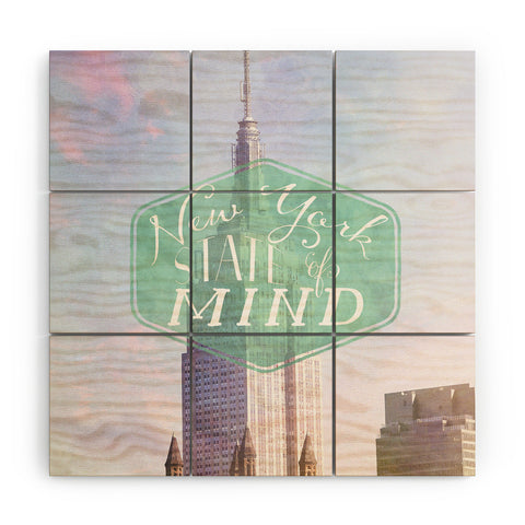 Maybe Sparrow Photography New York State of Mind Wood Wall Mural
