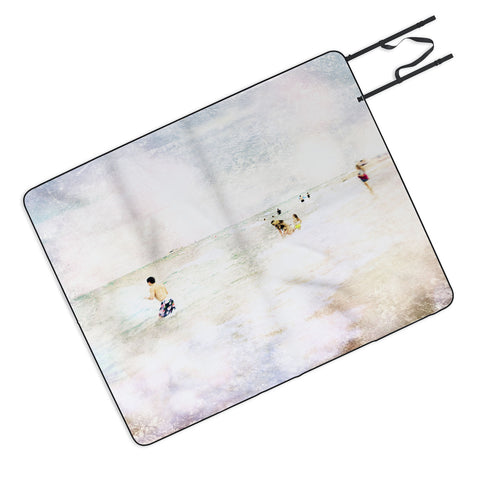 Maybe Sparrow Photography Ocean At Dusk Picnic Blanket
