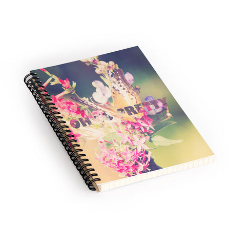 Maybe Sparrow Photography Oh So Pretty Spiral Notebook