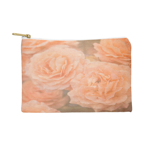 Maybe Sparrow Photography Orange Floral Crush Pouch