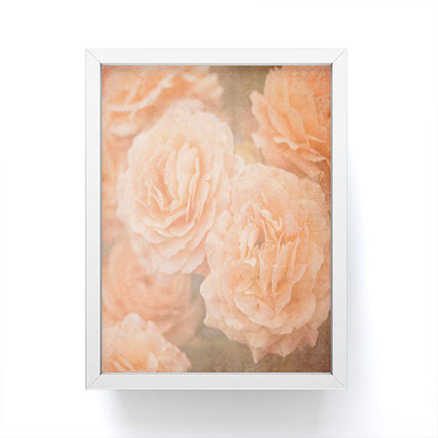 Maybe Sparrow Photography Orange Floral Crush Framed Mini Art Print